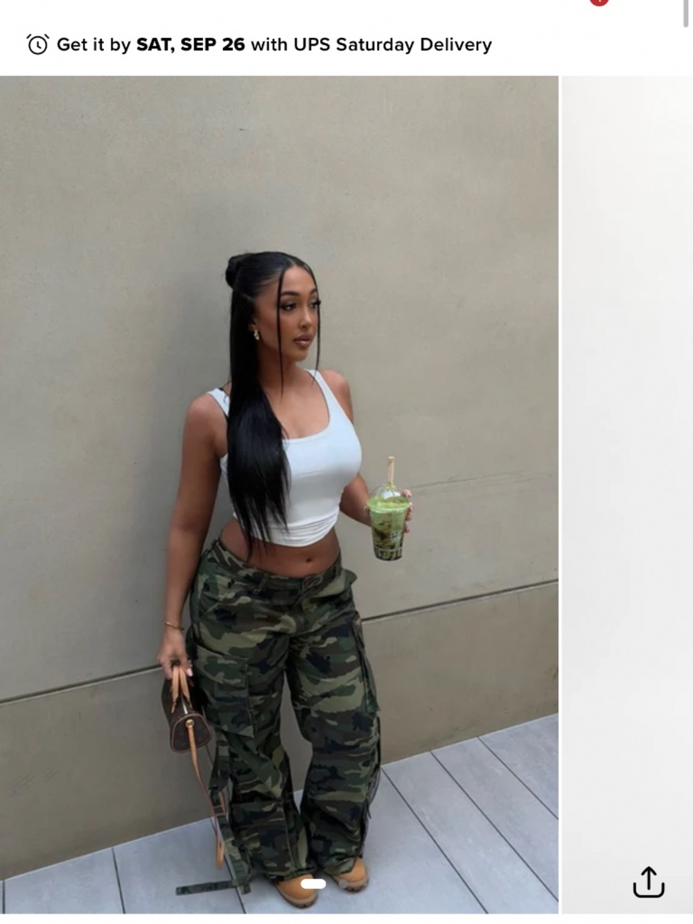 Fashion Nova Level You Up Cargo Pants